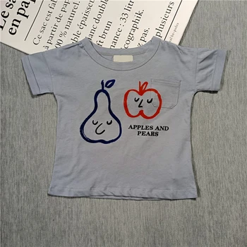 

BOBOZONE Banana jane dog sea turtles earth swallow t-shirt for kids