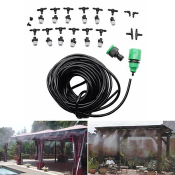 

Kit Cooling System Set Three-way Hose Hose plug Mist Joint Garden Outdoor
