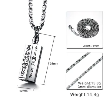 

FNL GX3 stainless steel necklace hot sell two color single women 36mm Six characters star gift women jewelry