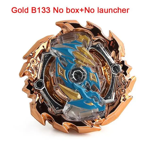 Последние Beyblade Burst оптом золото гироскоп Металл Fusion высокая производительность без пускового устройства Bayblade лезвия forChild'sgift - Цвет: Gold b133