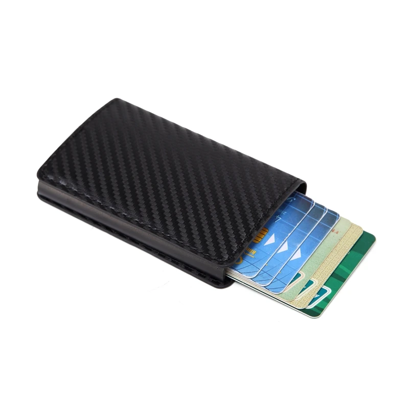 Мужской металлический держатель для Карт RFID алюминиевый сплав кредитный карт из