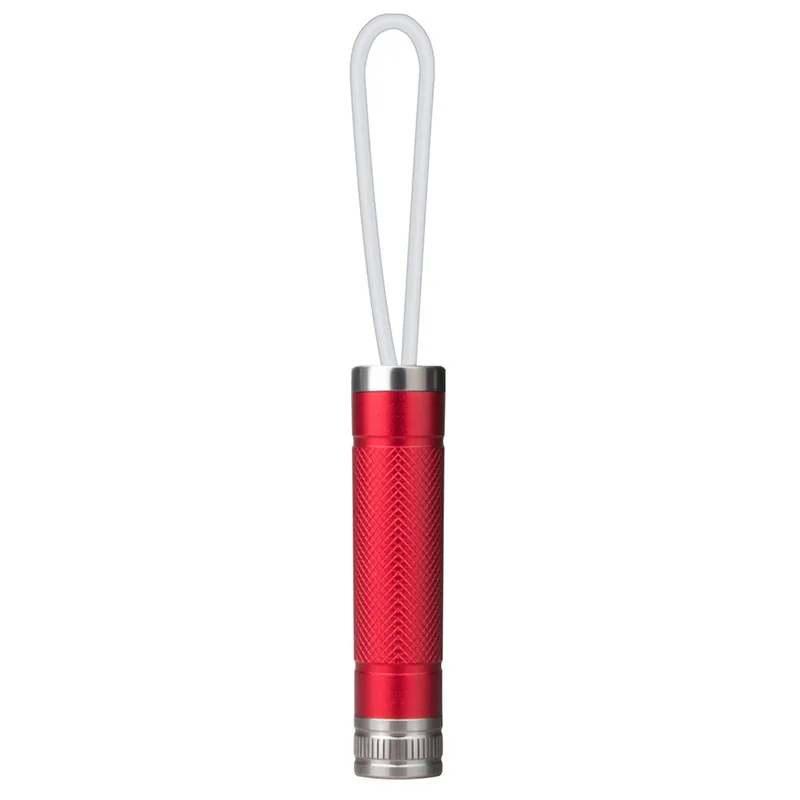 led flashlight Mini Super Bright COB LED Camping Flashlight Light Key Ring Keychain Torch Lamp #4N28 (14)