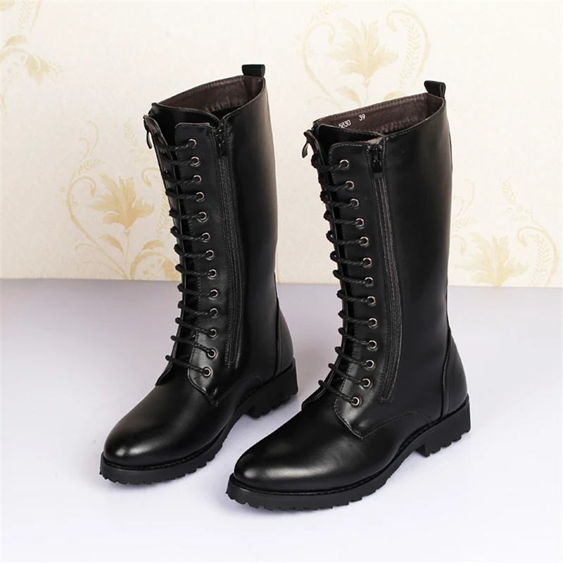 

Men Winter Boots Men Leather Boots Safety Shoes New Keep Warm Men Boots Work Shoes Fashion High Tube Snow Boots Winter Men Shoes