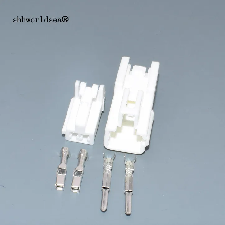 

shhworldsea 2 Pin 2.2mm Female Male Automotive Wiring Connector Auto Reading Light ABS Sensor Socket Seat Motor Plug For Toyota
