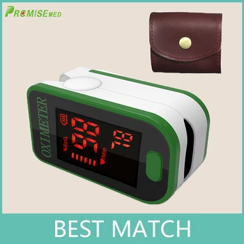 

PRO-F4 with a bag Finger Pulse Oximeter,Heart Beat At 1 Min Saturation Monitor Pulse Heart Rate Blood Oxygen CE Approval-green