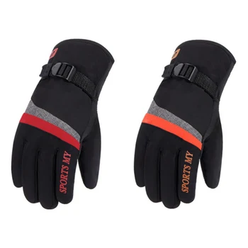 

Unisex Winter Ski Gloves Touch Screen Warm Snowboard Gloves Motorcycle cycling Gloves Waterproof Windproof Fleece W1