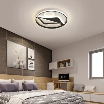 

Round Modern Led Ceiling Lights For Living Room Bedroom Study Room Dimmable+RC Ceiling Lamp Fixtures