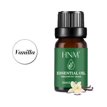 HNM 10ml Vanilla Pure Essential Oils For Diffuser Aromatic Lamp Humidifier Candles Perfume Soap Making Spa Message Oil Essential 1