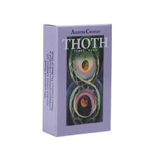 Mysterious Thoth Tarot Kit Sorcery Card Games Prophecy Deck