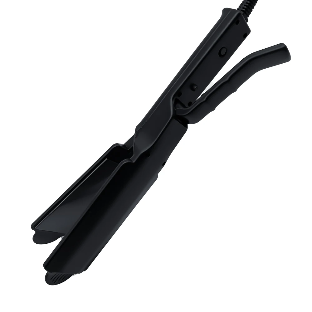 Hair Straightener Four-gear temperature adjustment Ceramic Tourmaline Ionic Flat Iron Hair Straightener For Women Widen panel 5