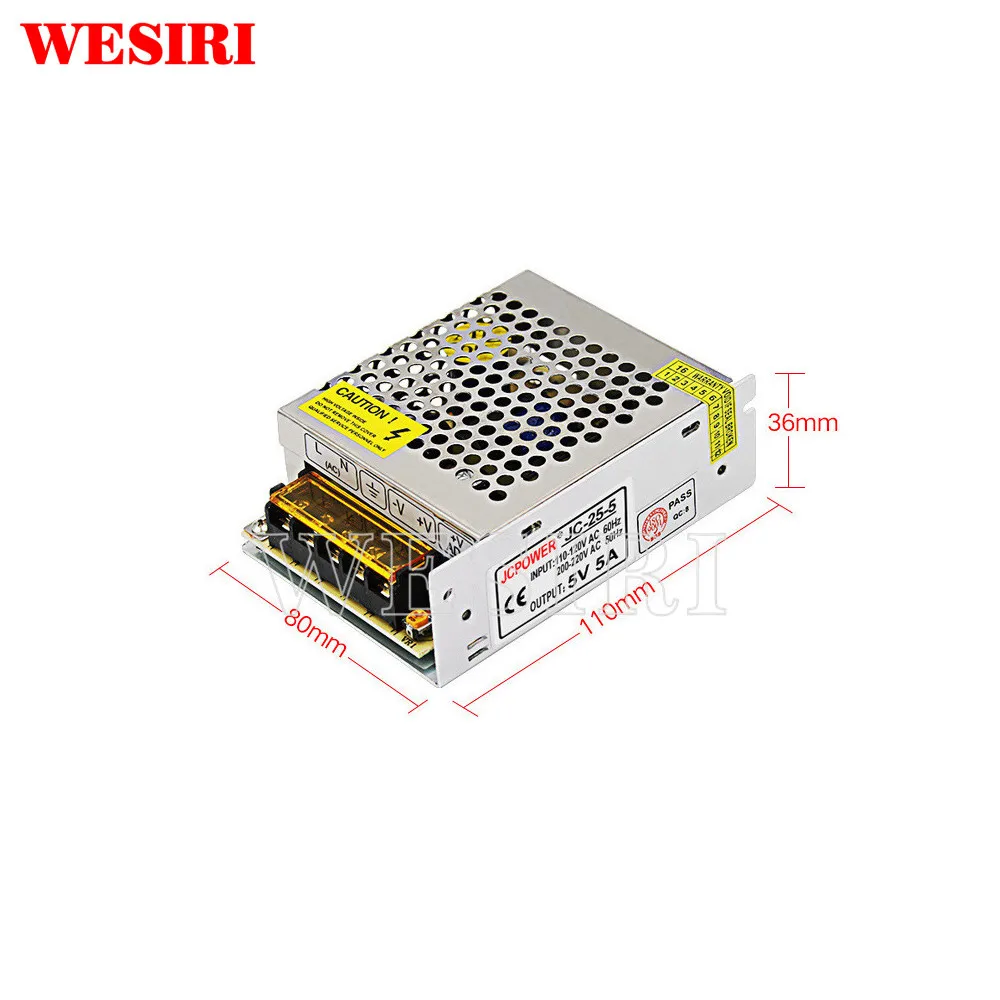 DC5V 2A/3A/4A/5A/8A/10A/12A/20A/30A/40A/60A переключатель светодиодный Питание трансформаторы WS2812B WS2801 SK6812 SK9822 APA102 Светодиодные ленты