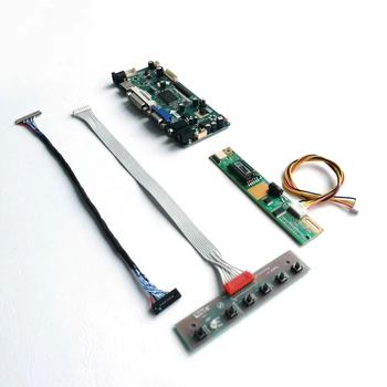 

For B133XN03 B133XN04 1024*768 13.3" LCD panel LVDS 20Pins keyboard 1CCFL VGA+HDMI+DVI M.NT68676 screen controller board DIY kit