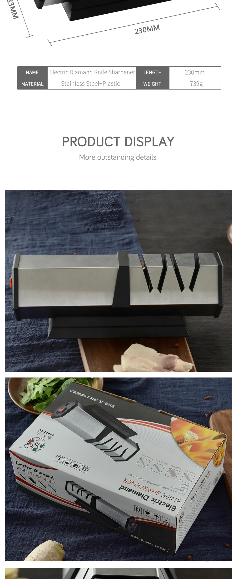 XYj электрическая точилка для кухонных ножей, кухонные ножи из нержавеющей стали, система заточки точильных камней, инструменты из вольфрамовой стали