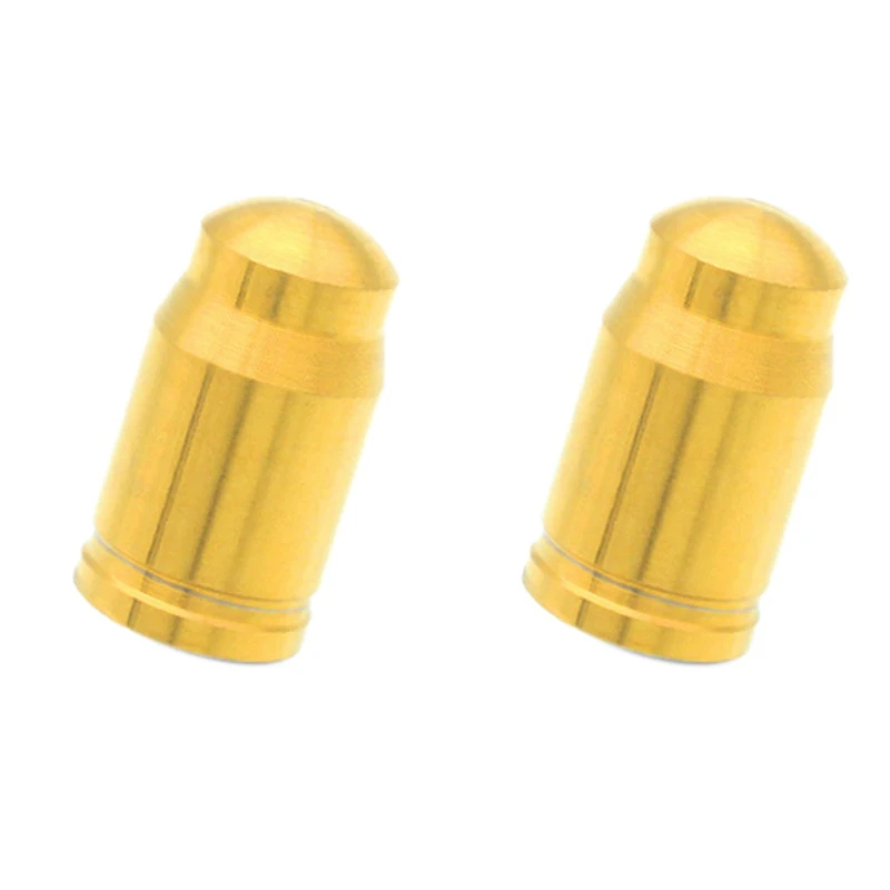 

2Pcs Titanium Bicycle Presta Valve Cap Lightweight Bike Tire Tyre Conversion Gas Dust Cover MTB Bike Valve Adapter