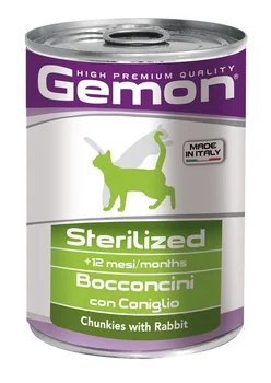

GEMON GEMON CAT STERILISED for neutered cats and neutered cats with rabbit pieces 415 g