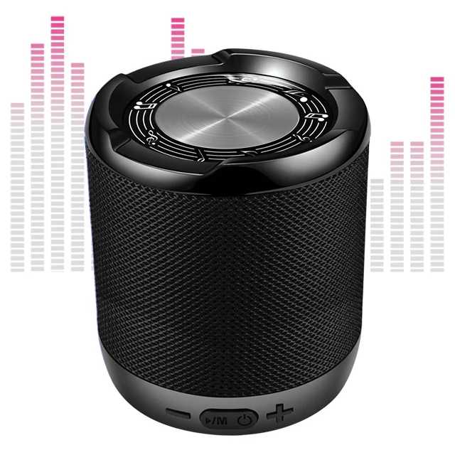 LIGE Bluetooth динамик Портативная звуковая система 10 Вт стерео музыка объемный Водонепроницаемый Открытый смарт-динамик TF USB AUX+ коробка - Цвет: Black