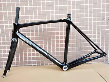 

LAST Stock New 700C 54CM no logo Carbon Road Bike Frame Full Carbon Racing Bike Frames with Carbon Bike Fork Bicycle Parts