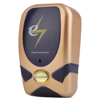 

Power Saver Power Saving Energy Saving Stable Voltage Extend the Lifespan of Household for Home Company Store(EU Plug)