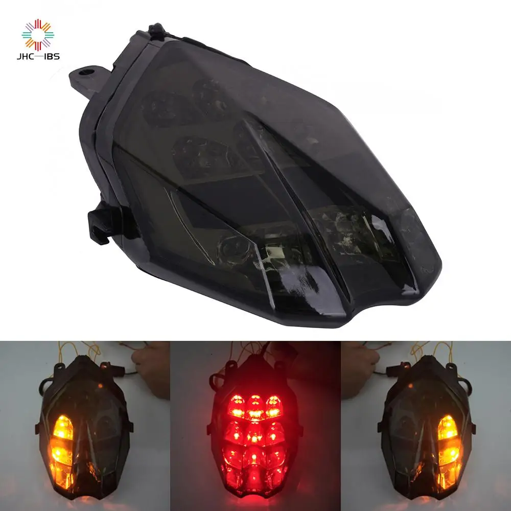 Motorcycle LED Turn Rear Tail Light Brake Lights Signal Brake Light For Triumph Daytona 675R 675 Speed Triple R 675 2013