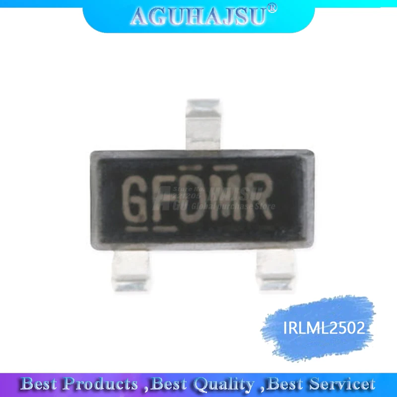 50 шт. IRLML2502TRPBF SOT23 IRLML2502 SOT IRLML2502TR FET MOSFET N-Channel 20 в/4 2 А | Электронные компоненты и