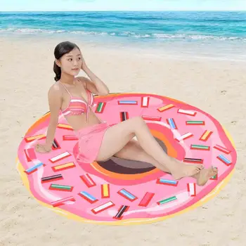 

Pink Round Beach Towel Micofiber Absorbent Swimming Sports Bathrathe Towels Picnic Blanket Bath Towels For Living Room 146cm