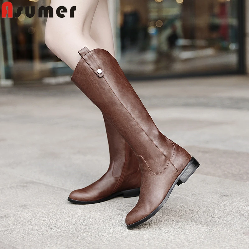 womens round toe riding boots