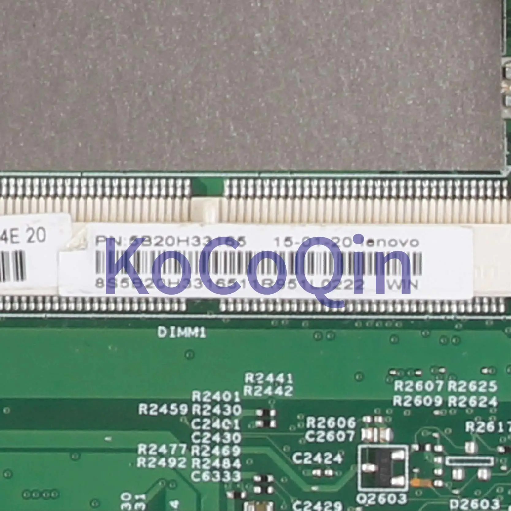 Ideal  KoCoQin Laptop motherboard For LENOVO Edge 15 I5-5200U Mainboard 13286-2 448.03g01.0021 5B20H33165 