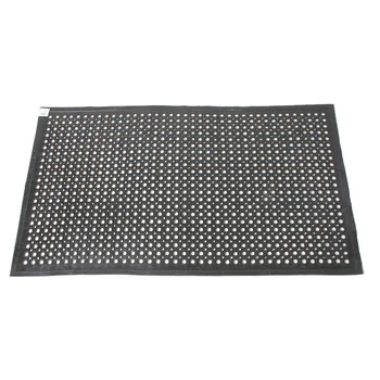 

Bar Kitchen Industrial Multi-functional Anti-fatigue Drainage Rubber Non-slip Hexagonal Mat 150*90cm Floor Mat waterproofTP899