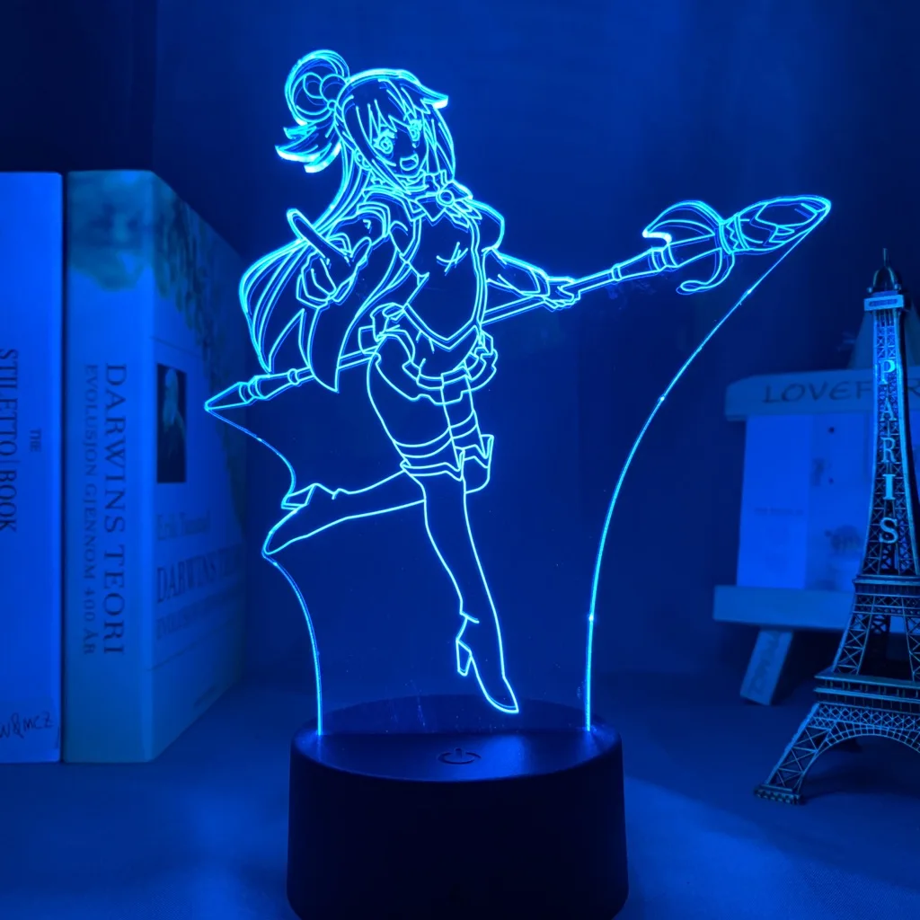 KonoSuba - Aqua Lighting Lamp (7/16 Colors)