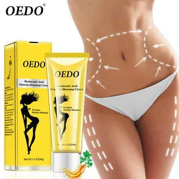 

Ginseng Slimming Cream Hyaluronic Acid Lose Weight Reduce Cellulite Burning Fat Slimming Cream Body Building Health Care