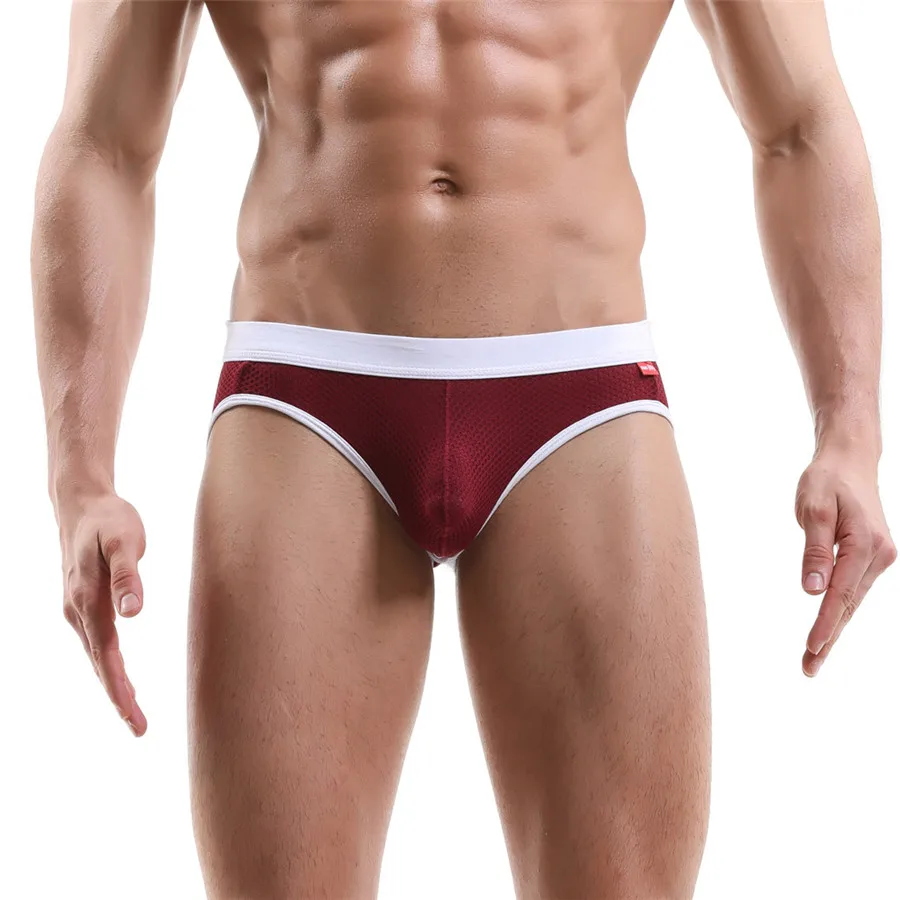 beach shorts men underwear sexy briefs breathable mens swim briefs comfortable casual beach shorts men briefs sexy hombre 30J26 (42)
