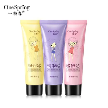 

OneSPring Lily Rose Lavender Ointment Moisturizing Hand Creams Anti Aging Whitening Chapping Dry Lotion Cream Hands Skin Care