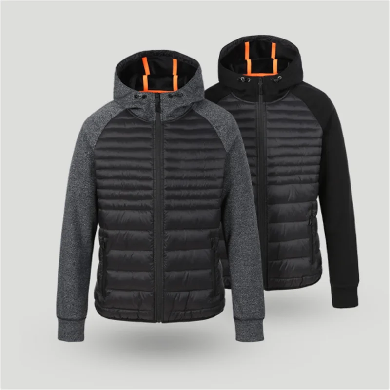 Мужская куртка с хлопковой подкладкой Xiaomi Uleemark спортивная соединением внакрой