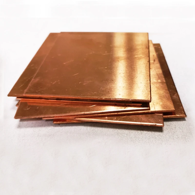 High-Purity Copper Sheet Plate - Available in Multiple Sizes