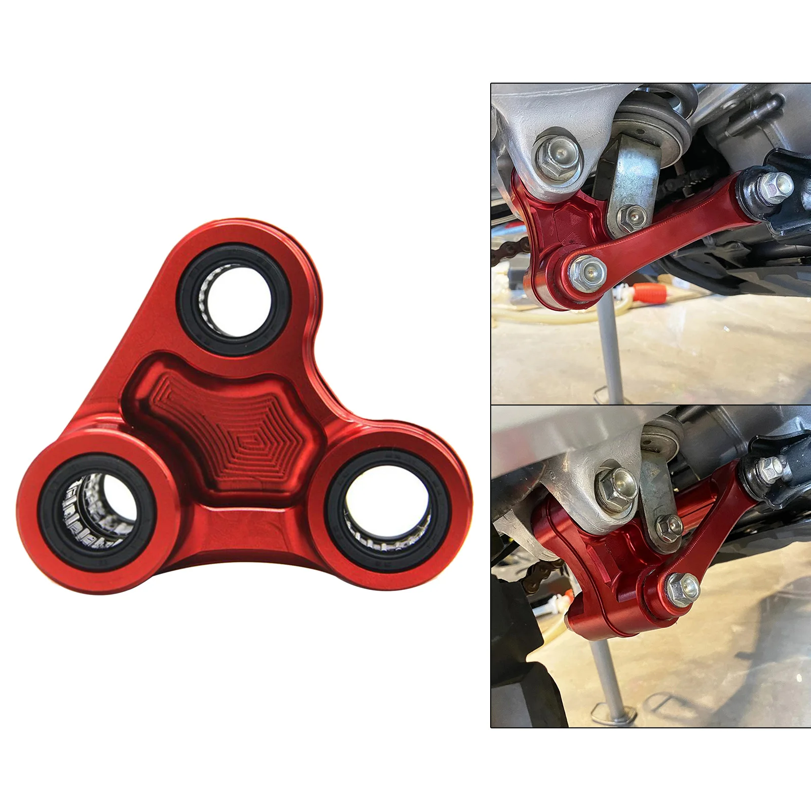 CNC Rear Shock Suspension Linkage Red Fit For Honda CRF250L Rally 2017-2020
