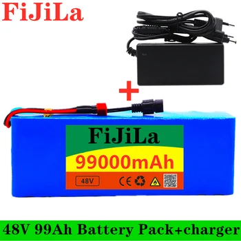 

48v lithium ion battery 48v 99Ah 1000w 13S3P Lithium ion Battery Pack For 54.6v E-bike Electric bicycle Scooter with BMS+charger
