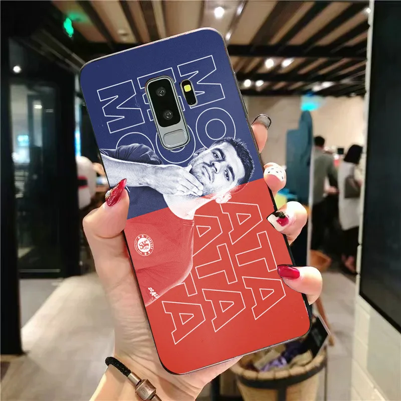 Чехол для телефона Alvaro Morata для samsung Galaxy S10 S7 Edge DIY прозрачный мягкий TPU Атлетико Мадрид FC для S9 A7 A8 J7 Prime Note10