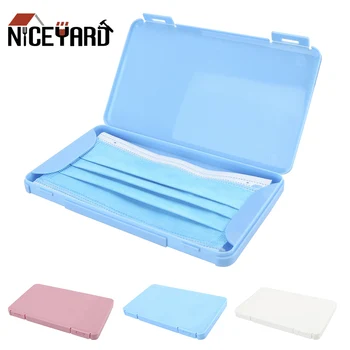 

Portable Face Mask Storage Box Disposable Mask Storage Case Dust-Proof Moisture-Proof Mask Holder Card Bill Storage Case