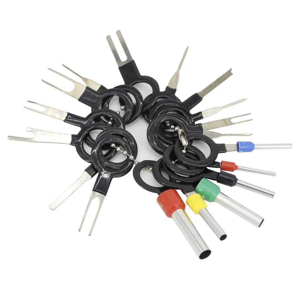 

18 PCS Car Plug Terminal Removal Tool Terminal Retractor ToolPick Harness Terminals Pick Needle Retractors
