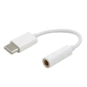 

USB Type-c Male to 3.5mm Jack Female USBC Type C to 3.5 Headphone Audio Aux Cable Adapter Converter Bundle 1 Polybag ONLENY