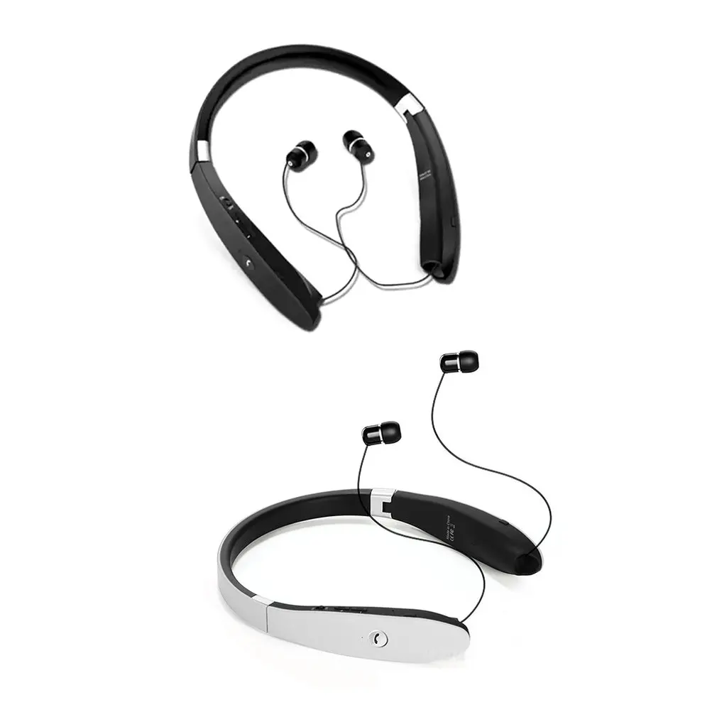 SX-991, спортивные наушники, выдвижные складные шейные наушники, беспроводная гарнитура, анти-потеря, наушники 5,0, стерео наушники