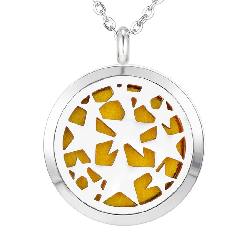 273 Essential Oil Diffuser Locket Pendant Necklace