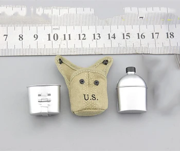 

1/6 Scale A80141 WWII U.S Army Ranger Kettle Teaport with Bag Models for 12''Figures Accessories DIY