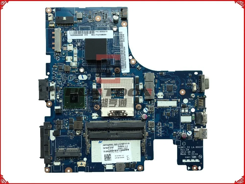 Placa m e para lenovo ideapad z400 alta qualidade pe a de reposi o