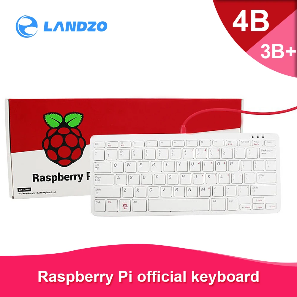 Официальная клавиатура Raspberry Pi 4B С поддержкой / 3B plus|Интегральные схемы| |