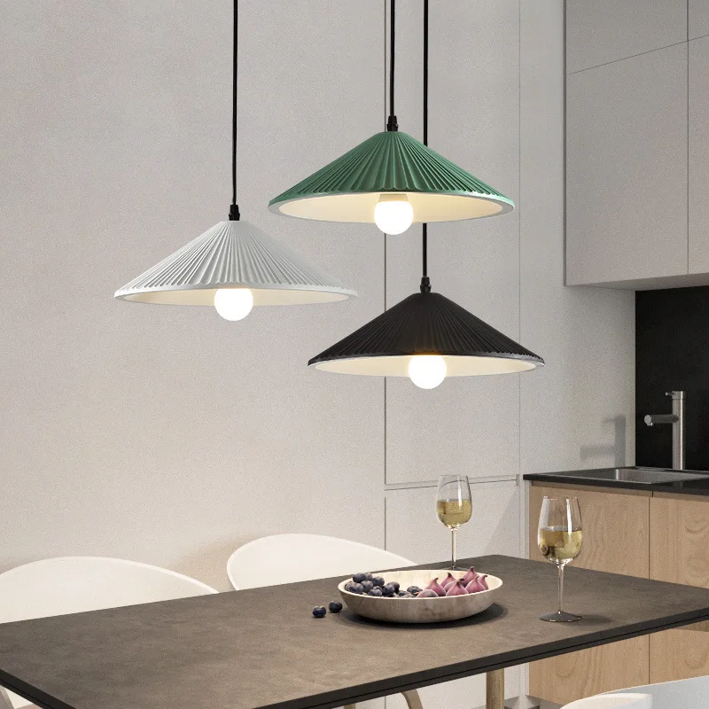 

Nordic Restaurant Chandelier Modern Minimalist Creative Cool Bedside Dining Room Bar Counter Table Macarons Decorative Lights