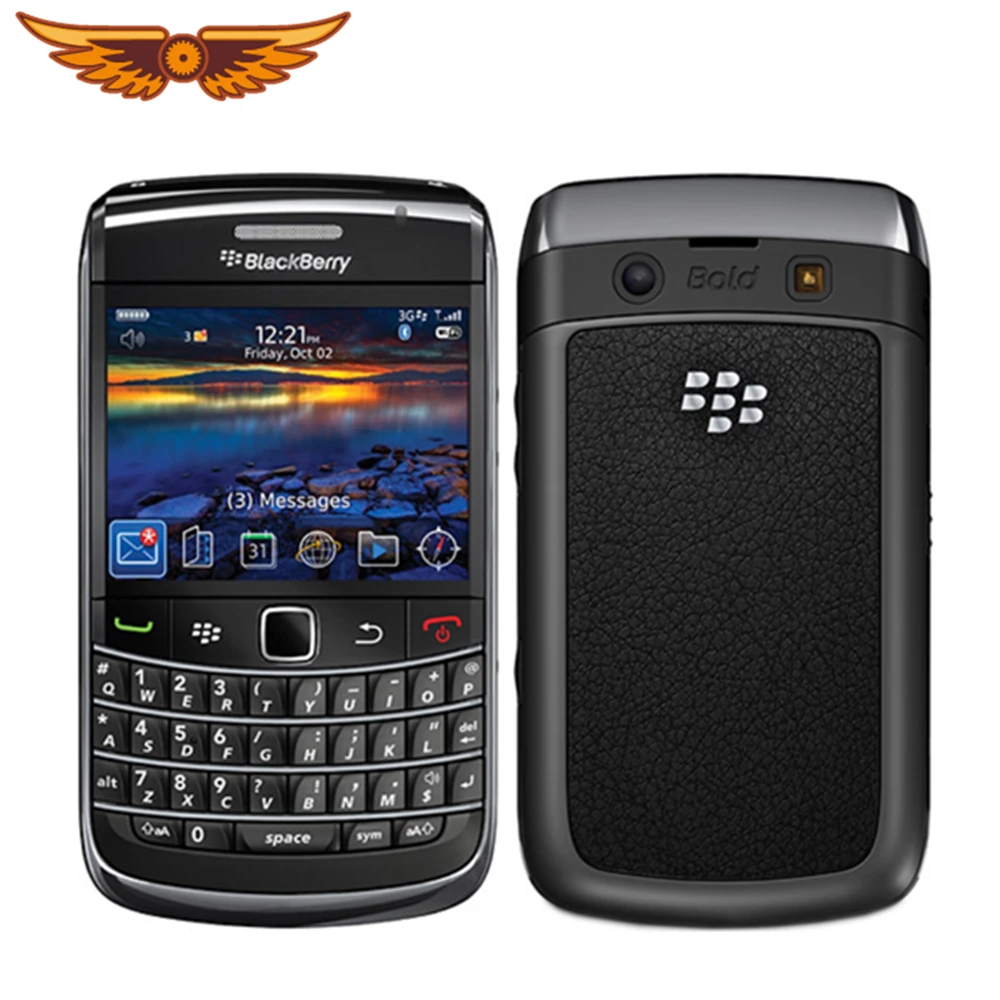 Original Blackberry 9700 WCDMA 3G 3.2MP 256MB RAM 1500mAh GPS WIFI Bluetooth GPS desbloqueado usado teléfono celular envío gratis