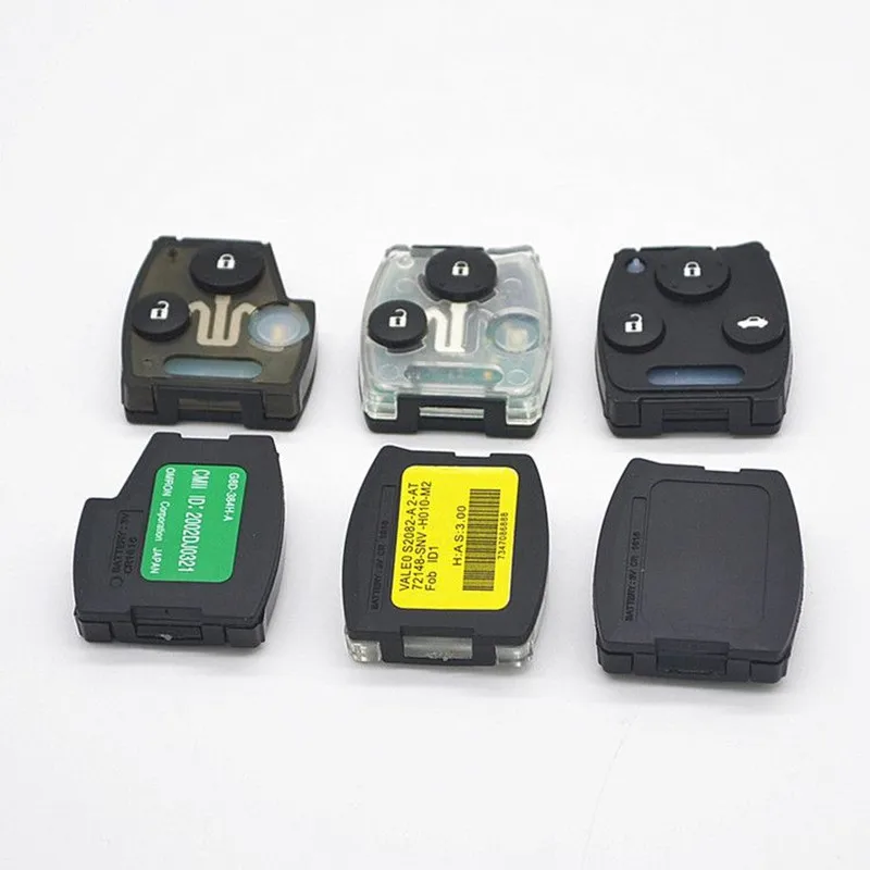 For Honda Accord Civic 2008 CRV Pilot Fit Jazz Odyssey Auto Car Key Case Shell Cover Fob Pad 2 3 Button Accessories key case car key shell car key key shell
