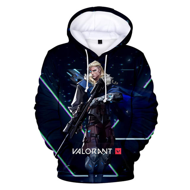 VALORANT THEMED 3D HOODIE