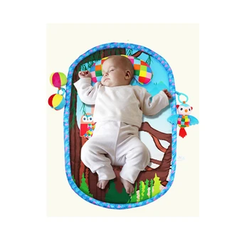 

Baby Play Mat with Pillow Developing Mat for Kids Activity Mat Toys Children Game Pad 86*56cm Cartoon Crawling Mats